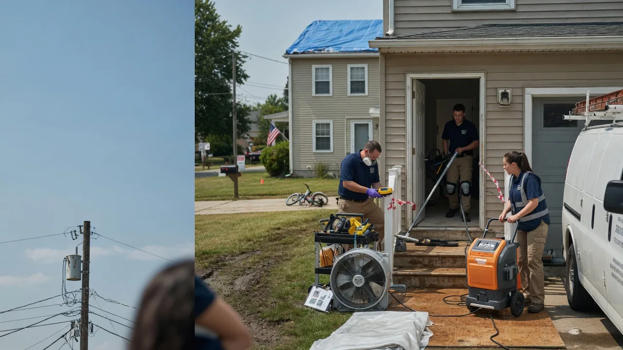 Water Damage Repair in Royal Center, IN near me